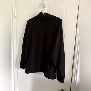Babaton Mock Neck Oversized Black Sweater Size 2